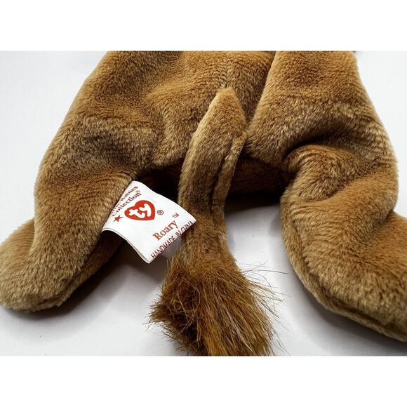 TY Beanie Baby Babies Stuffed Animal Plush Roary 1996 - Picture 9 of 10